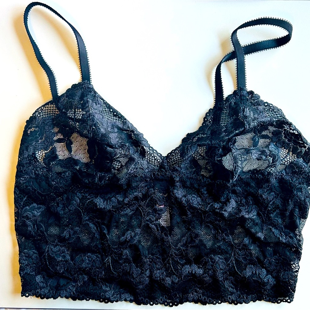 Victoria’s Secret bralette tank top lace stretchy L